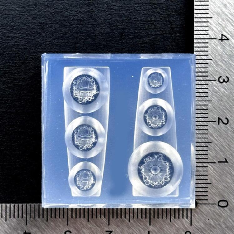 Multi Designs Silicone Stamp Template For Handmade Nail Embellishments Craft Projects And Resin Jewelry Making