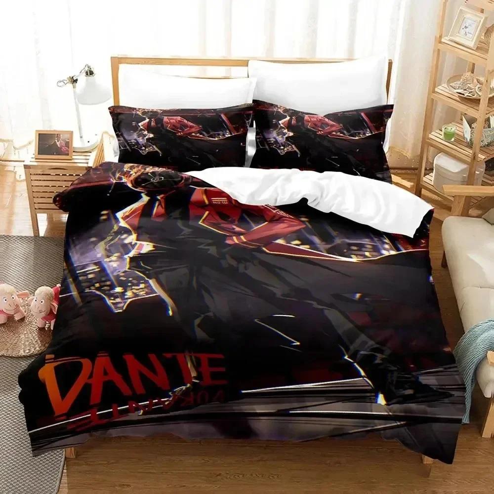 3D Print Anime Game Limbus Company Bedding Set Single Twin Double Queen King Cal King Size Bed Linen Set
