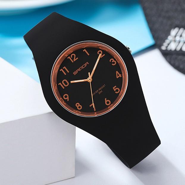 Sanda Jelly Series Jelly Series Watch Fashionable Small Fresh Quartz Watch Small Waterproof Men And Women