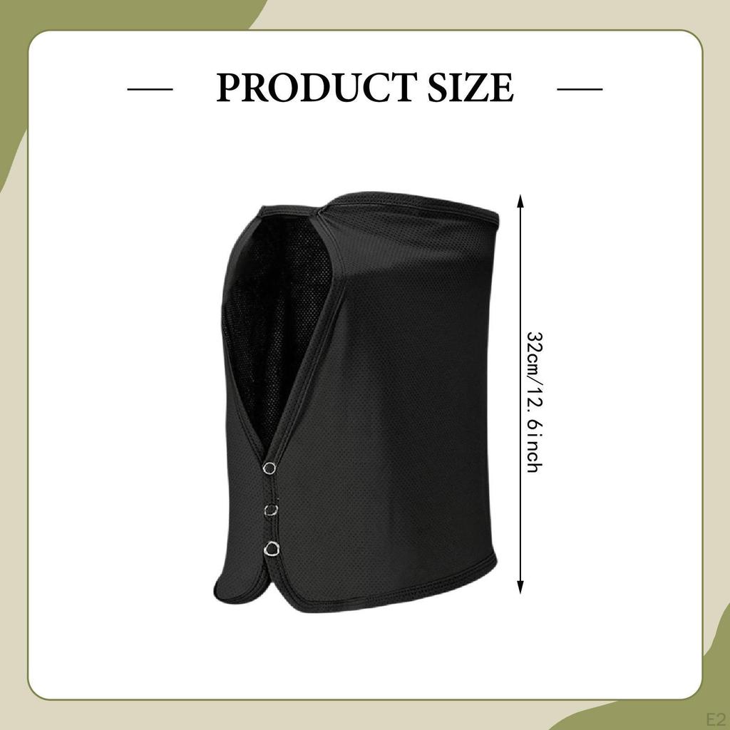 Neck Drape for Sun Protection with Gaiter Design Outdoor Activities