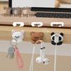 Desktop Multipurpose Silicone Cable Organizer for Mouse, Earphones, and Data Cables - Nail-Free and Traceless.