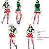 Stylish And Durable Adult Santa's Helper Elf Costume For Holiday Fancy Dress
