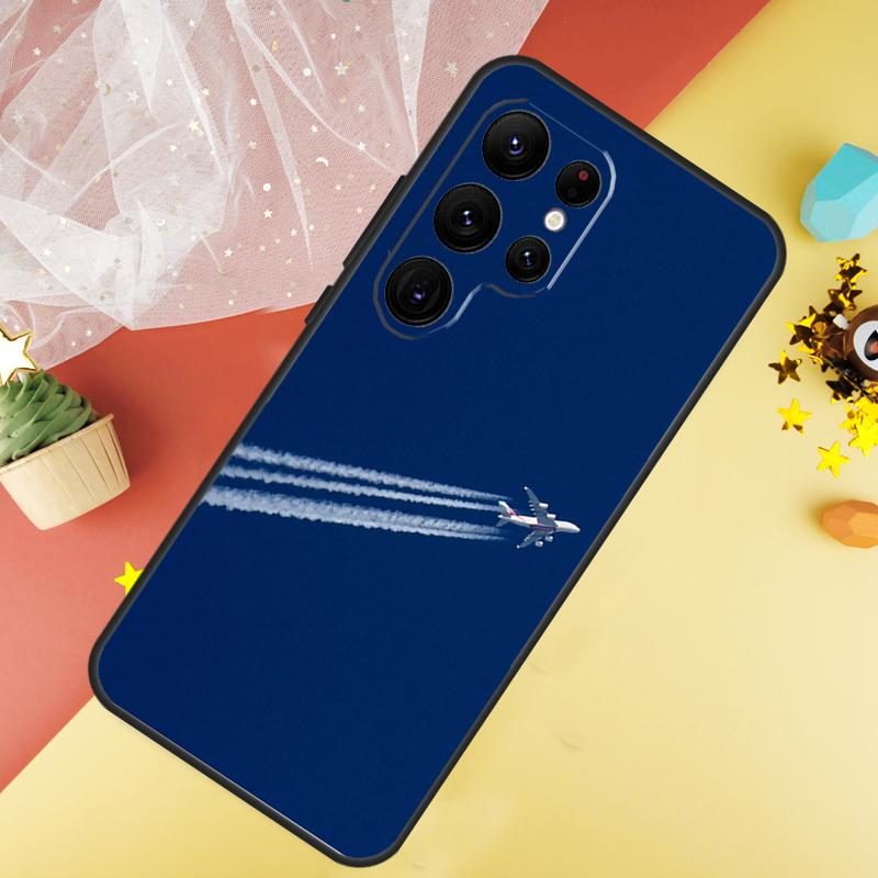 Flugzeug Flugzeug Flugzeug Handyhülle Für Samsung Galaxy S26 S25 Ultra S23 FE S21 S20 S22 S24 Ultra S10 Plus Hülle Coque