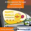 Driver's Anti-Glare Sunshade: Blackout Car Window Curtain