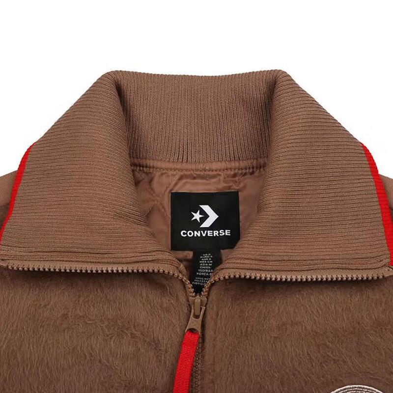 New Converse CHUCK TAYLOR Jacket Women's Brown 10028115-A02