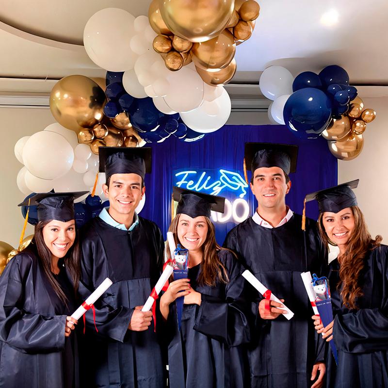 1PC Home Decor Fashion Artificial Flower Romantic Graduation Party Gift Wedding Favors Toy Doll Bear Bouquet