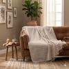 Fringed Plaid 220 X 240 Cm Lilia Linen