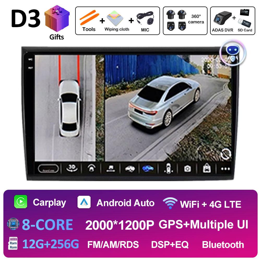 Car Video For Fiat Bravo 2007 2008 2009 2010 2011 2012 Audio Player Intelligent System 2.5D Touch Screen Bluetooth Auto Tools 4G