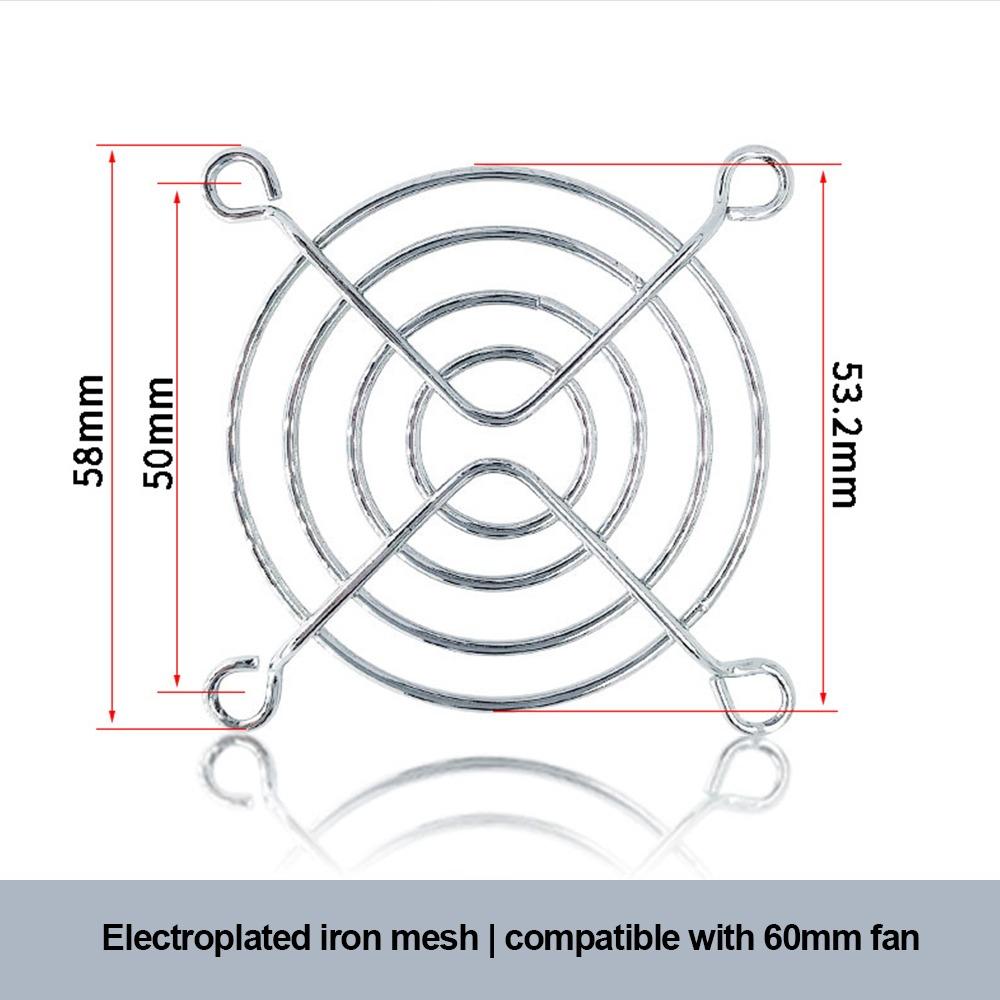 1Pcs Durable Metal Cooling Fan Grill Protective 40-220mm Fans Grid Mesh Cover for Computer Fan