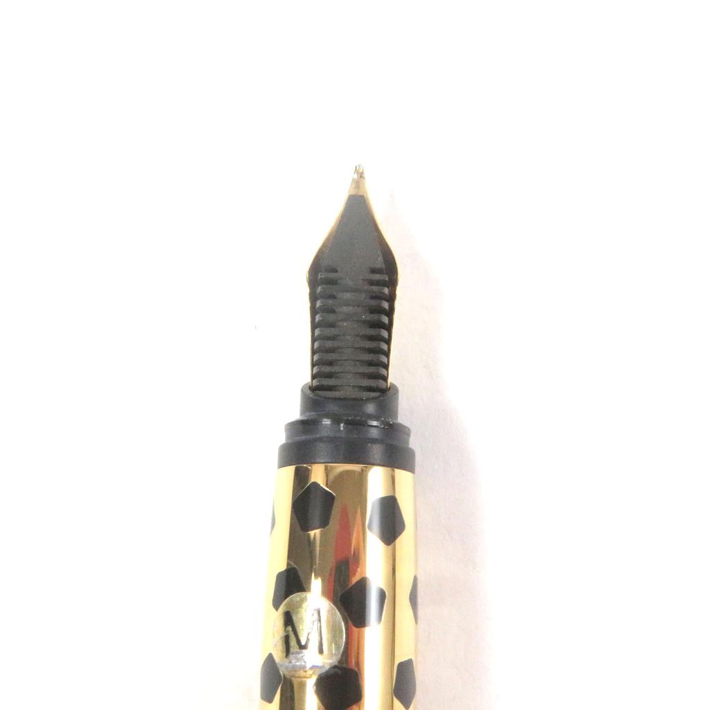 Excellent Cartier fountain pen PANTHERE de Cartier Trinity Black gold 18K mens Used