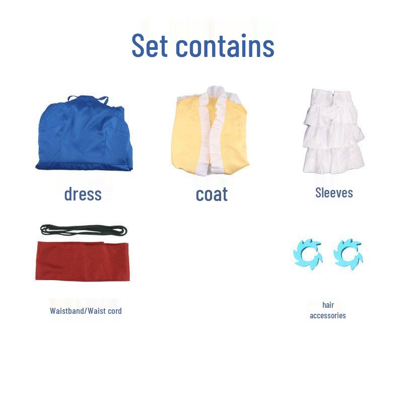 

Костюм Лиса-Свахи Тушань - Косплей для женских персонажей: Жунжун, Тушань Сусу, Хунхун, Яя и Жунжун-цзе L