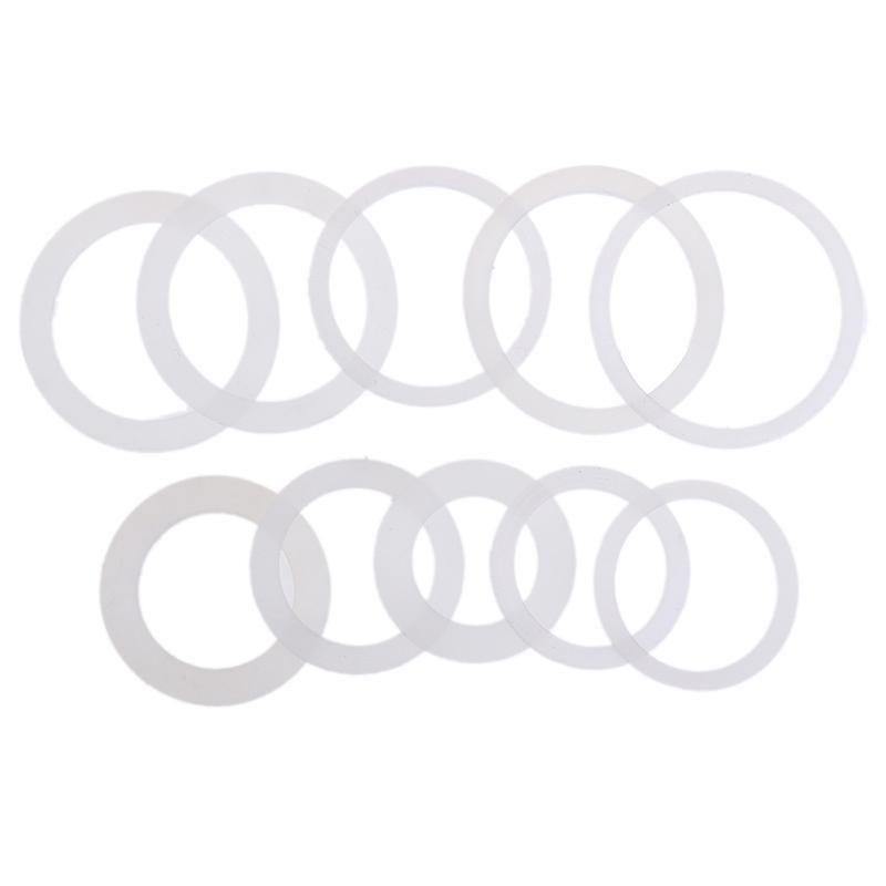 Silicone Washer White Sealing Flat Gasket Solid Plain Washers Food Grade Rings