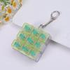 Tetris Light-Up Decompression Keychain Pendant - Nine-Grid Button Toy