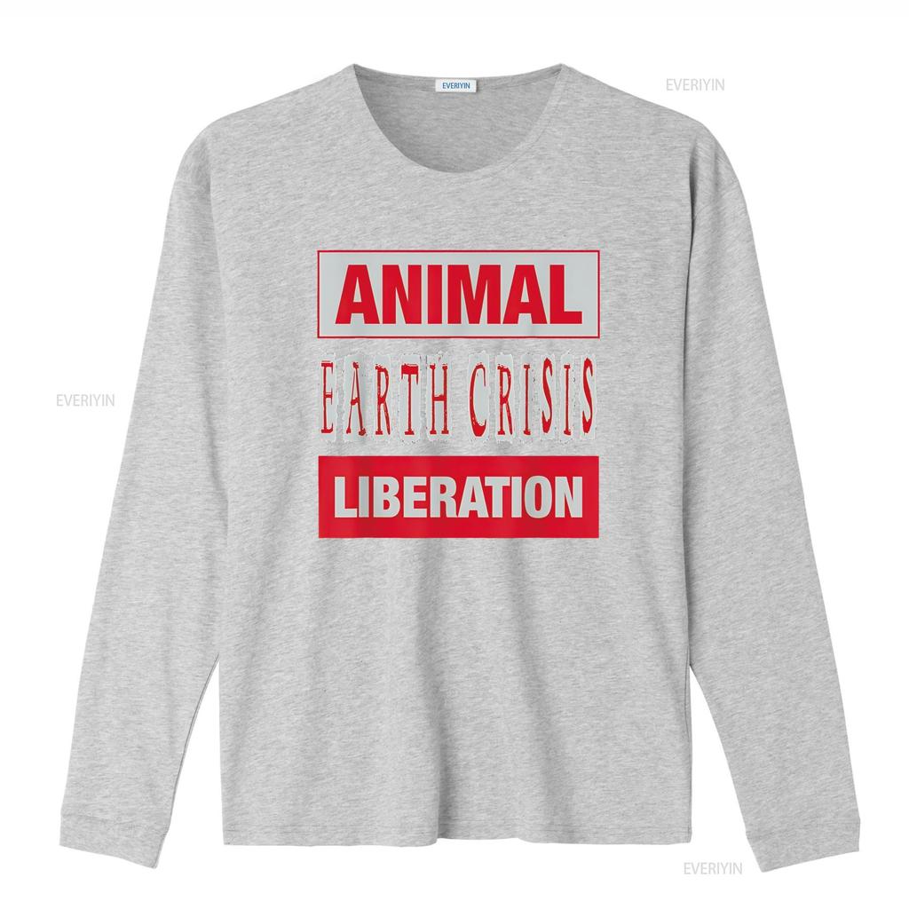 Animal Earth Crisis Liberation Rights T Shirt vintage Washed Comfortable Stylish Top For Everyday Wear Slightly fashion Casual
