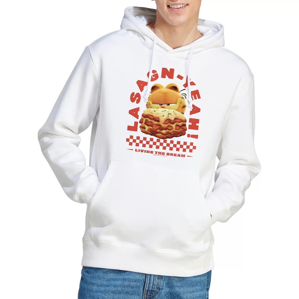 Garfield Movie Mens Lasagnyeah Hoodie