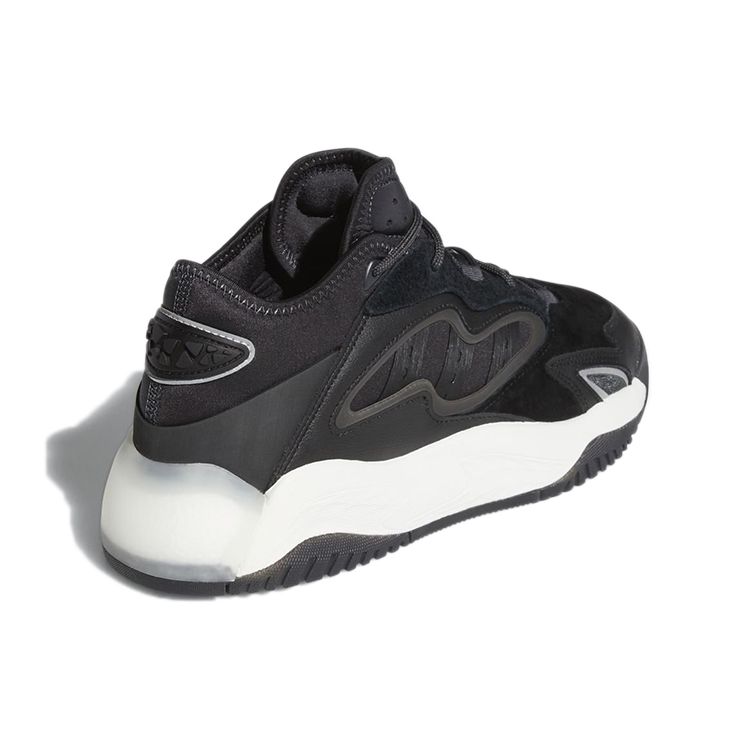 Adidas Originals Streetball 2.0 Leather Sports Versatile Shock Absorption Non-Slip Durable Low-Top Lifestyle Casual Shoes Unisex Casual Shoes H67356