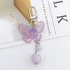 Portachiavi Creativi Cuffiette Piccole Colore Argento Portachiavi Cuffiette Ciondolo Carino per Cellulare per Donna