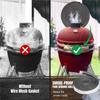 Für Big Green Egg Passend für Kamado Joe Classic-Dichtungs-Kit aus Drahtgeflecht-Glasfaser 150 Zoll Dichtungs-Ersatzkit
