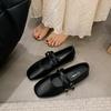 2025 French-Style Silver Mary Jane Flats: Women's Low Heel Moccasins for Spring/Autumn Fashion