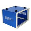 Blue Metal Housing For Devices 110X250X190Mm