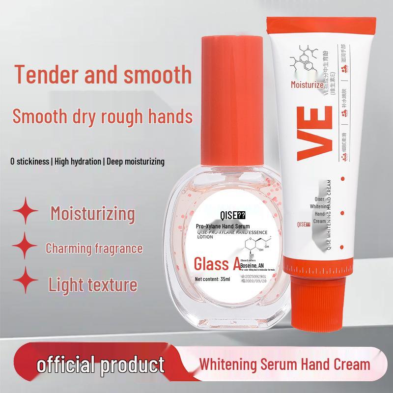 Bosein Handserum-Set: Straffende, Feuchtigkeitsspendende, Hydrierende, Nicht Klebrige, Anti-Rissbildung Creme & Körperlotion.