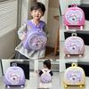Cartoon Kids Backpack With 3d Egg Shell Unicorn Pattern For School And Kindergarten