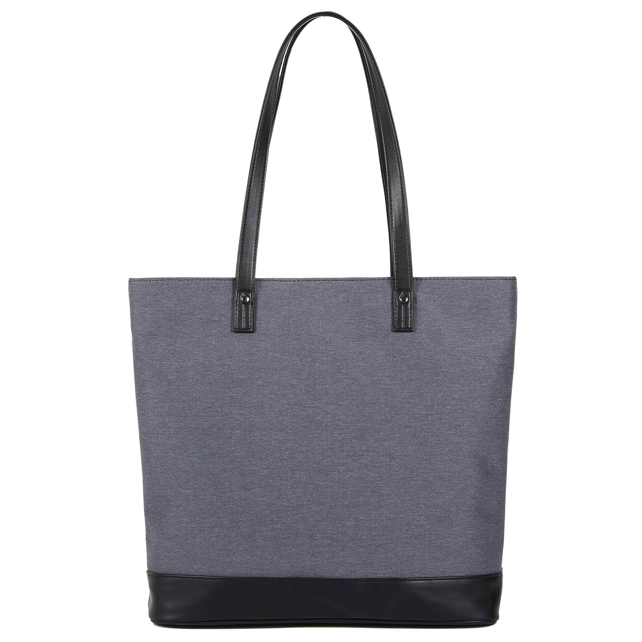 

UNISOUL Business Tote 3 Large A4 Travel Men s Bag, Colors, Water-Repellent Nylon, Capacity, Size, Lightweight, Casual, Vertical, (Light Gray)