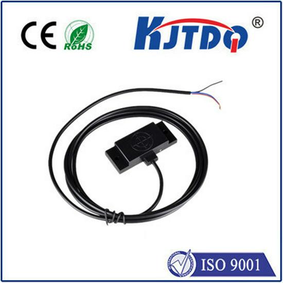 KJTDQ Square Liquid Level Sensor KJT-Q30, Three-Wire 24V DC NPN Normally Open Switch