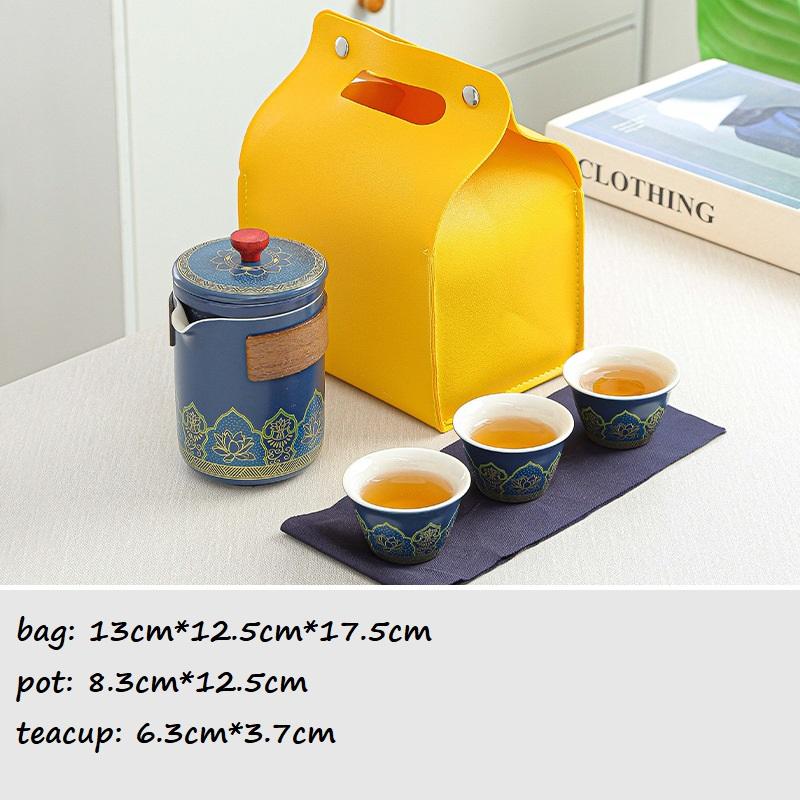 

Чайный сервиз Дорожный чайный сервиз Портативный чайный сервиз Подарочный чайный сервиз E