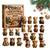 Corgi Lovers Gift 24 Days Christmas Advent Calendar 2026 with Mini Figurines, Figurines Holiday Countdown for Kids Dog Lovers, Cute Ornaments
