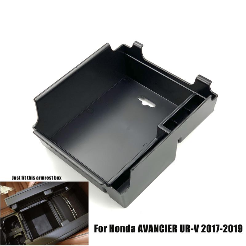 For HONDA CR-V CRV JADE Spirior AVANCIER UR-V City Civic Accord Car Styling Central Armrest Console Glove Tray Pallet Container