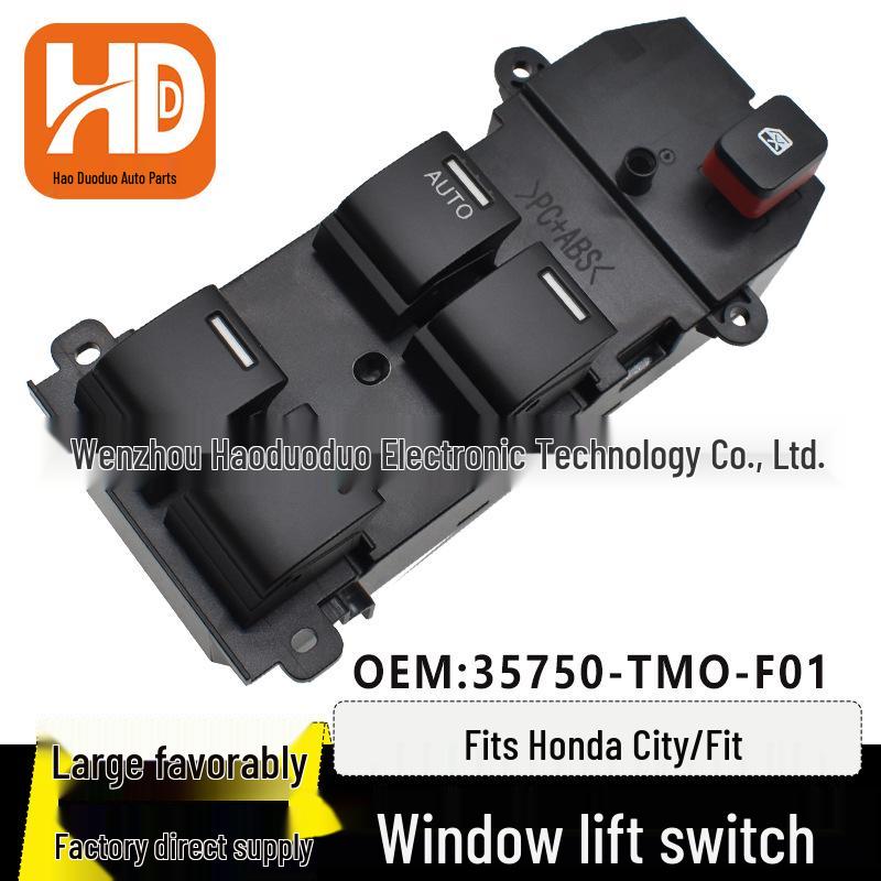 Honda City 08-14 Power Window Switch Assembly 35750-TMO-F01