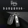 Jimny Dedicated Keychain Car Keyring JIMNY Genuine Leather Jimny JB74W JB64W JB33W Car Key Chain Key Ring Car Key Holder Black [InnoWave]