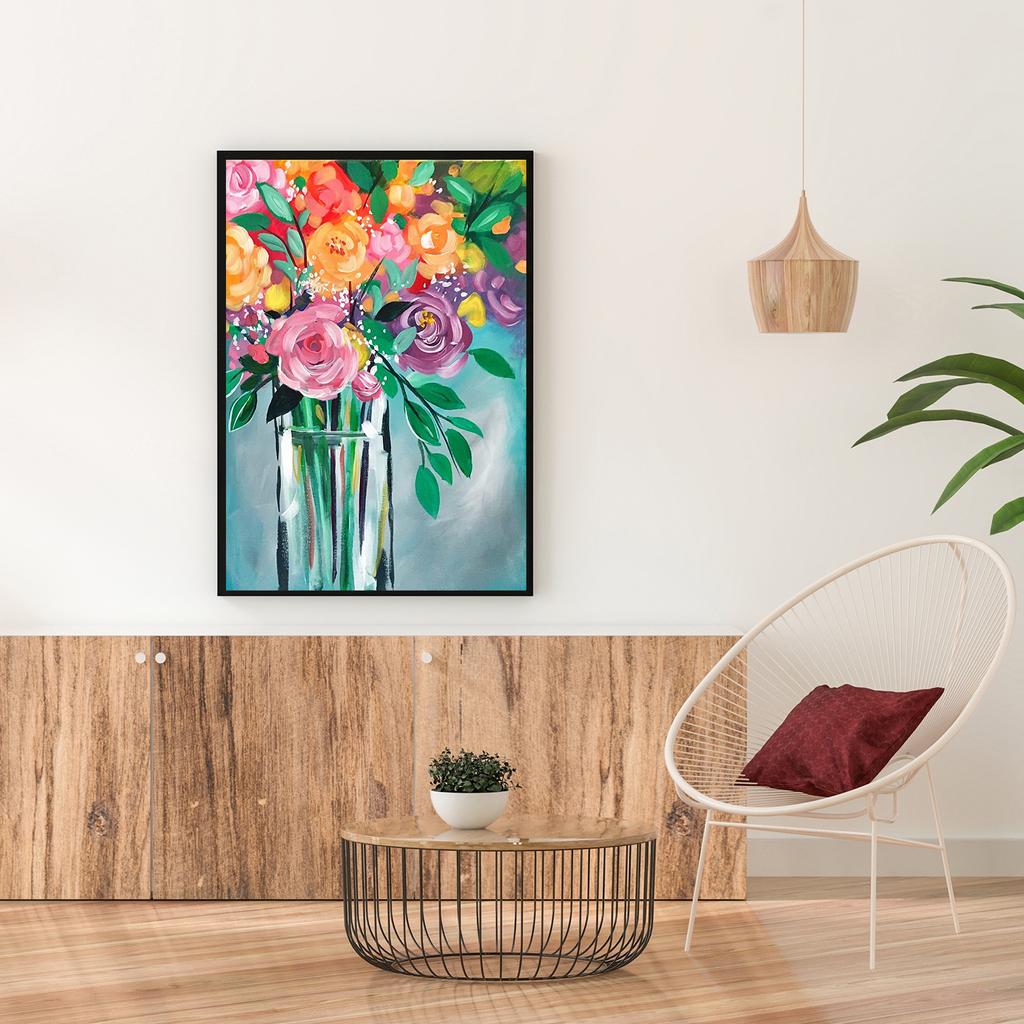 Pittura diamante 5D fai da te bellissimo fiore kit punto croce mosaico diamante ricamo rosa trapano quadrato completo decorazione della casa