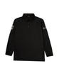 Teia [Upf50+] Teia X Zephyros Golf Functional Collared Long Sleeve T-Shirt (Black)