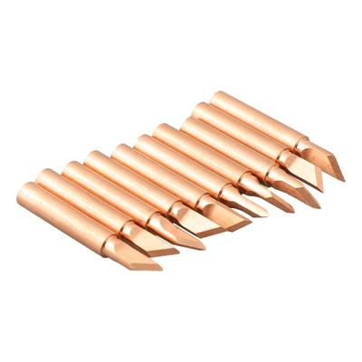 Soldering Iron Tip Precision 10Pcs Set of Copper Soldering Iron Tips 900M T K Improve Your Soldering Precision