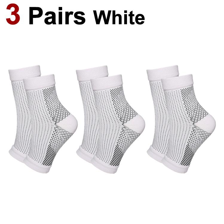 1/3 Pairs Alleviation Ankle Joint Support Unisex Pressure Socks Fashionable Sports Sweat Absorbing Breathable Compression Socks