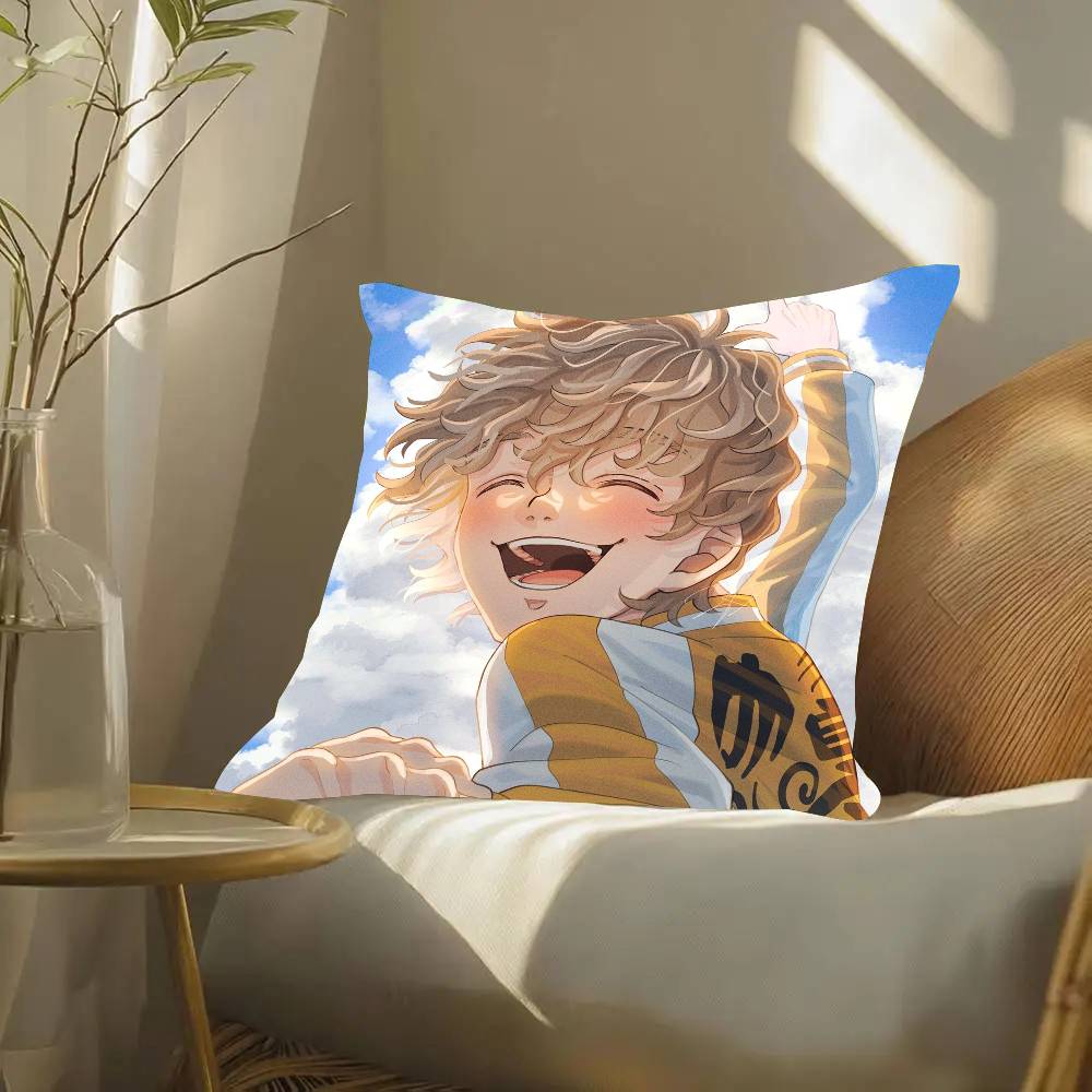 Choji Tomiyama Anime WIND BREAKER Pillow Case Fashion Square Pillowcase Bedroom Sofa Room Ins Decoration Leisure