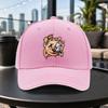 Mechanical Bear Graffiti Baseball Cap Unisex Adjustable Duckbill Cap Casual Lightweight Outdoor Hat Multiple Colors