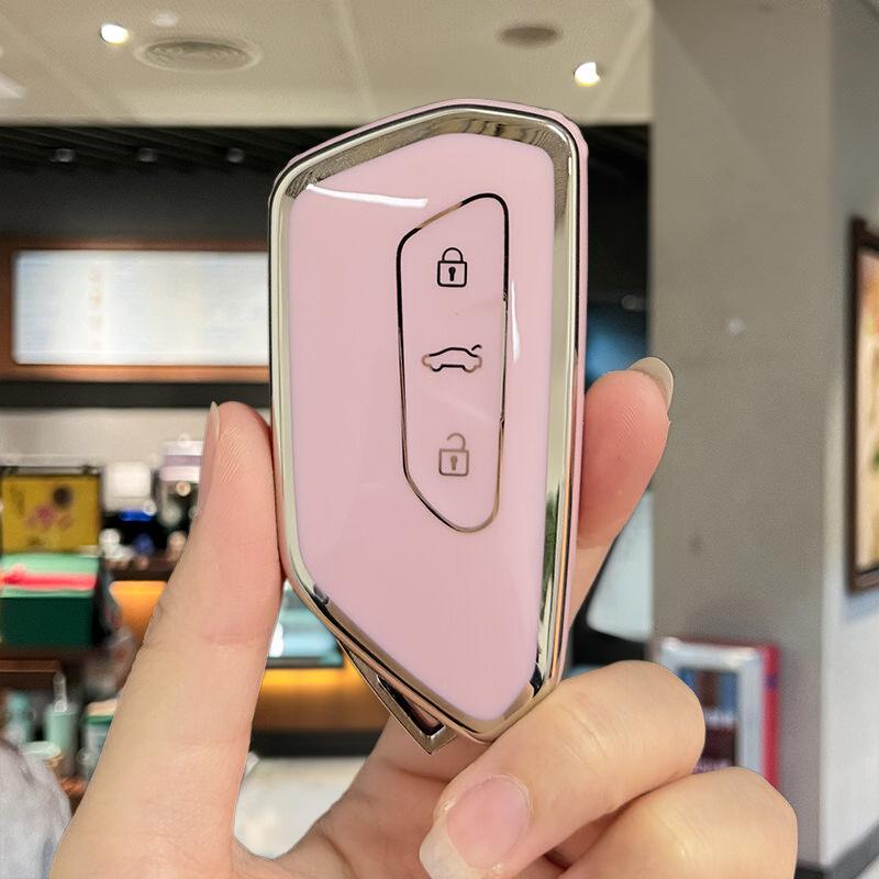 Volkswagen Key Case: Fits Sagitar, Tiguan L, Lamando, Bora, Polo, Tayron, Langyi, Golf 7.