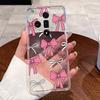 Case For OPPO Find X7 / X7 Ultra Pro 5G Clear Luxury Cute Love Rabbit Funny Pattern Slim Soft TPU Back Cover Silicone Phone Case