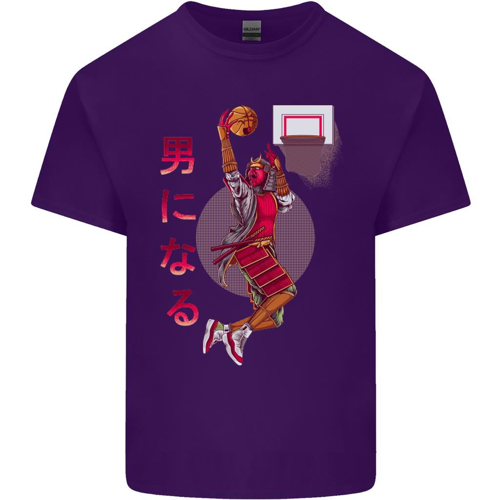 Samurai Basketball Player Unisexs Light Cotton TShirt