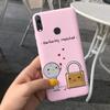 For Huawei Y7 2019 Case Soft TPU Phone Case Y 7 2019 Cover for Huawei Y7 Prime 2019 Silicone Coque Funda Matte Skily Back Shell