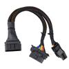 OBD2 Extension Cable OBD 16pin male to female For ELM 327 For Auto Car Diagnostic Tool Scanner