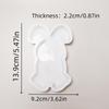 Bunny Silicone Mold Easter Bunny Statue Silicone Mold Children Adults Beginners-Friendly Casting Mould Easy Release For Cake