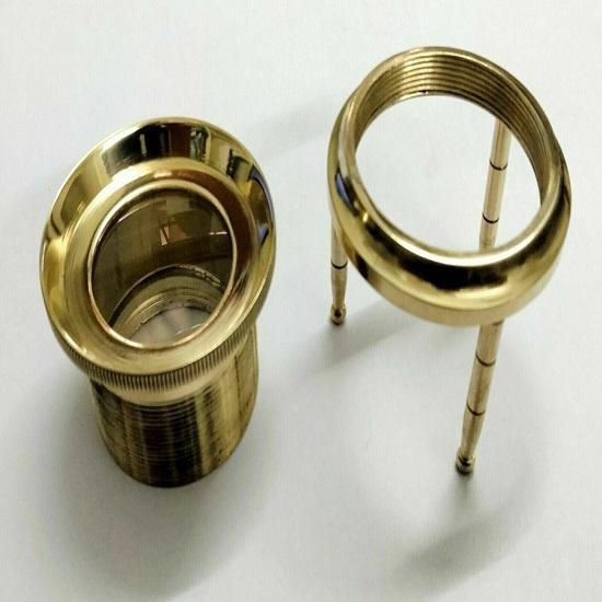 Solid Brass Magnifying Glass Desk Lens Magnifier Antique Nautical For Reading
