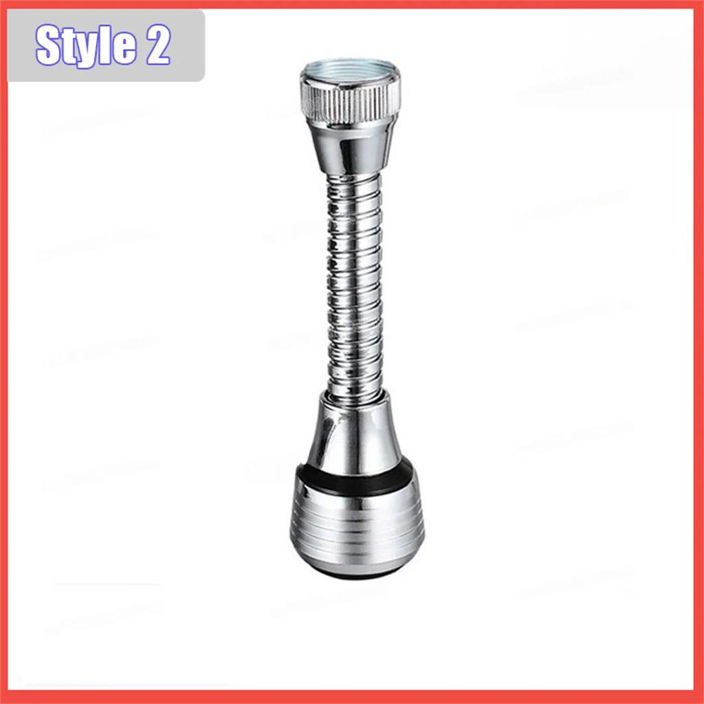 360 Degree Rotatable 2/3 Mode Faucet Extender Water Saving Bubbler Nozzle Adapter for Kitchen & Bathroom Home Faucet Accessories