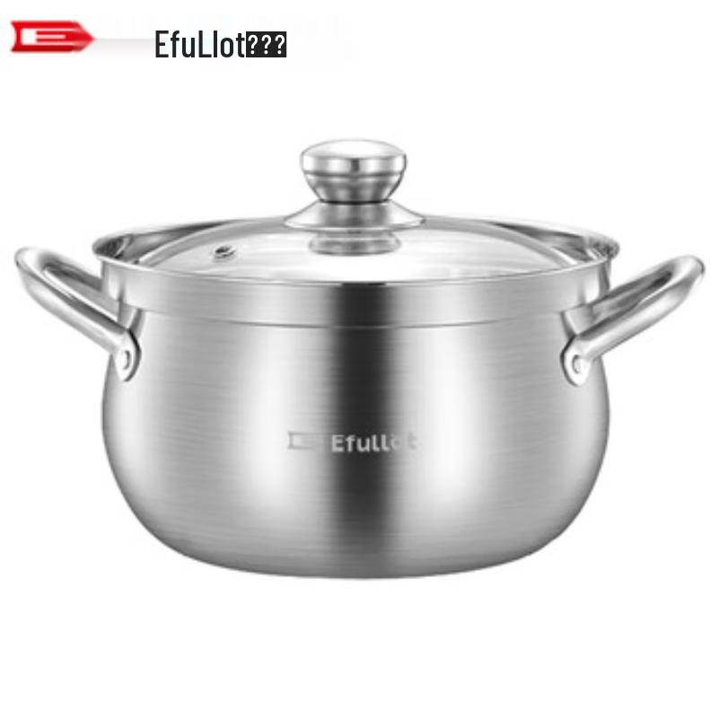 Ifuler S008 Star Stainless Steel Anti-Overflow Soup Pot