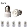 6/10pcs E27 To GU10 Modern Design Lamp Base Extend Base LED Light Bulb Lamp Adapter Converter Screw Socket