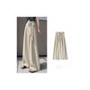 Womens Casual Wide Leg Pants With White Strap Design For Summer Comfort